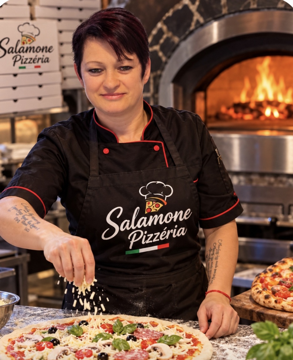 Pizzák a Mende Salomone Pizzériából